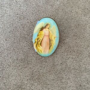 Guardian Angel Brooch Pin